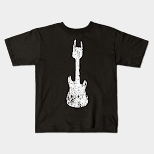 Distressed guitar Kids T-Shirt